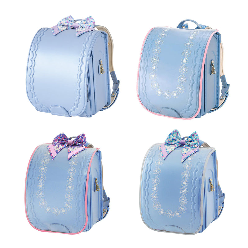 カバーやリボンでランドセルをドレスアップ