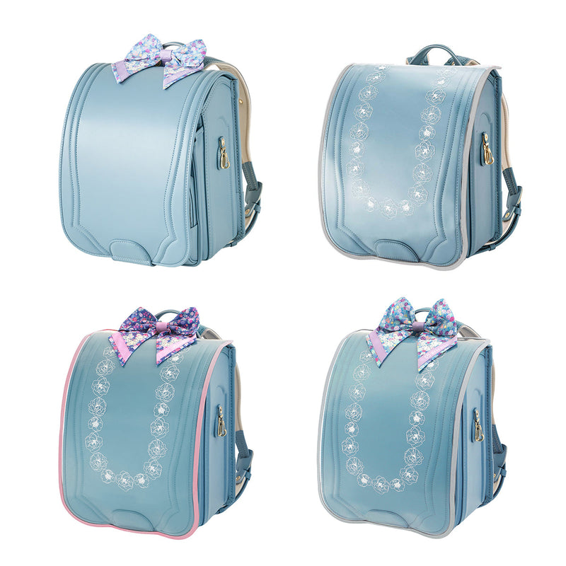 カバーやリボンでランドセルをドレスアップ