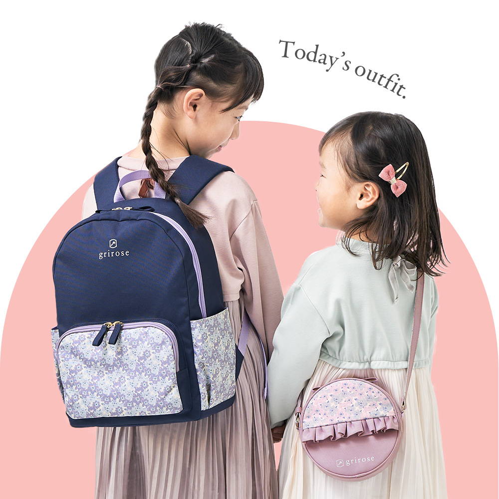 お出かけコーデを華やかに彩るリュック&ポシェット