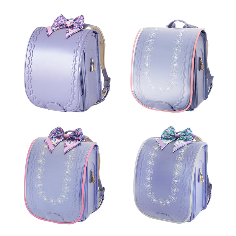 カバーやリボンでランドセルをコーディネート