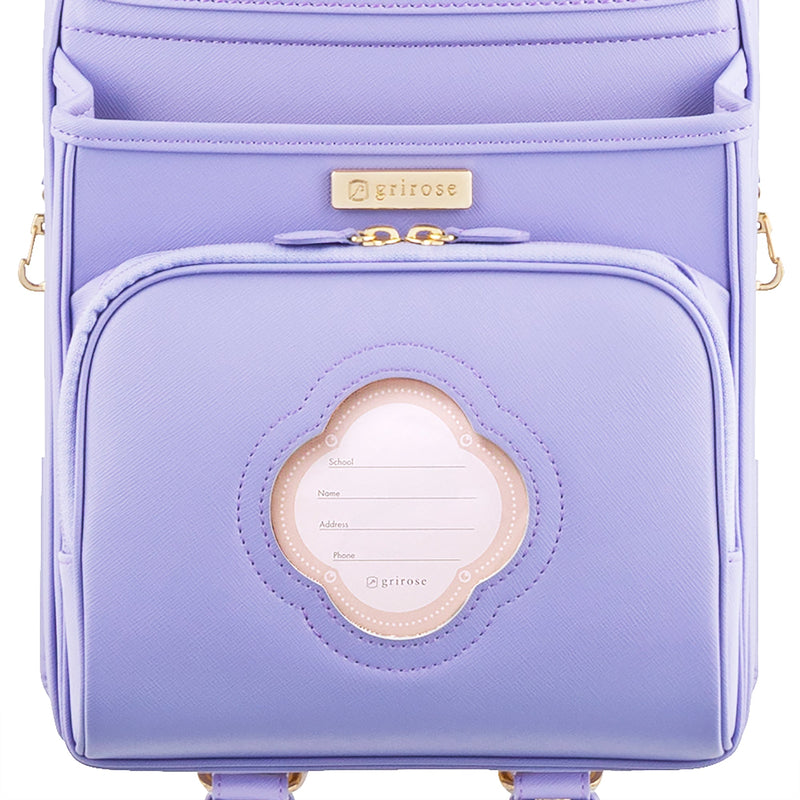 パール模様がのぞくお花型の窓