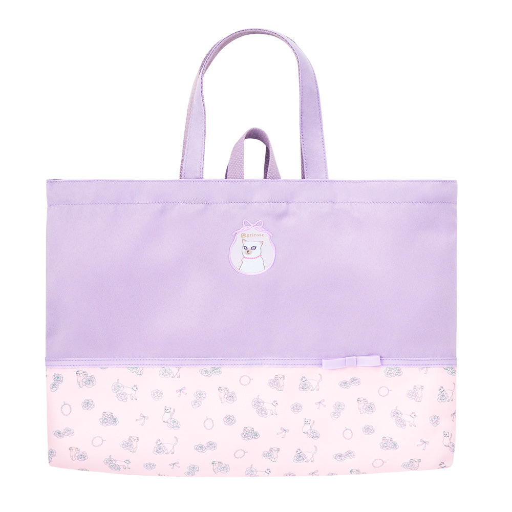 グリローズ レッスンバッグ ペルル・パープル - griroseのランドセル