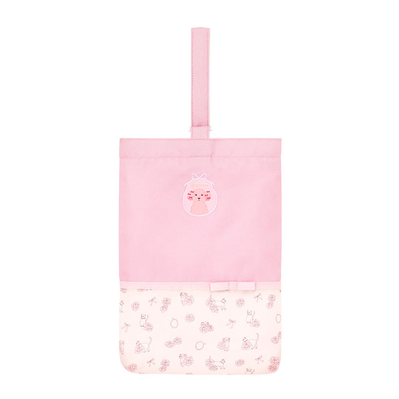 グリローズ シューズバッグ ボンボン・ピンク - griroseのランドセル