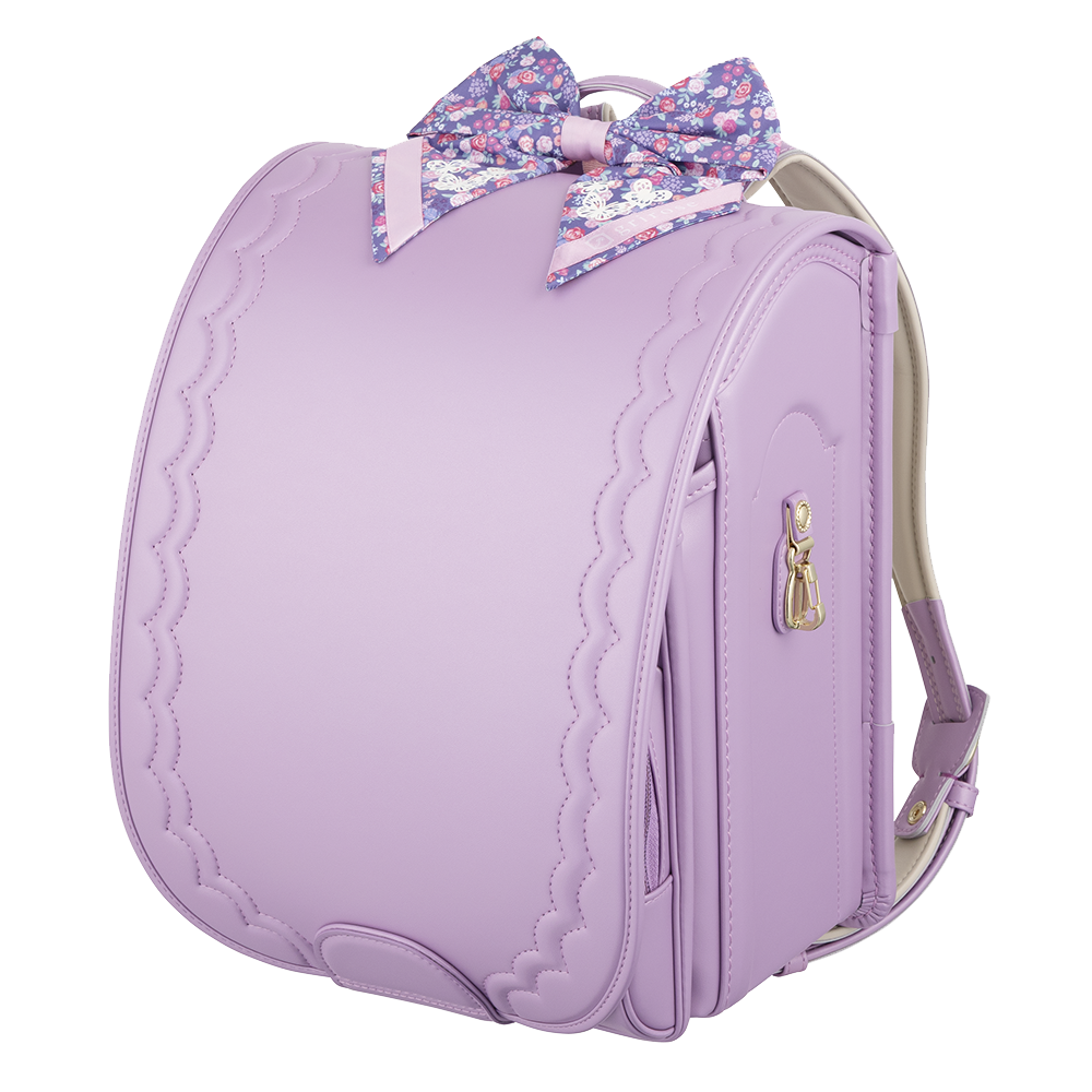 キャンディパープルにリボンのパープル装着