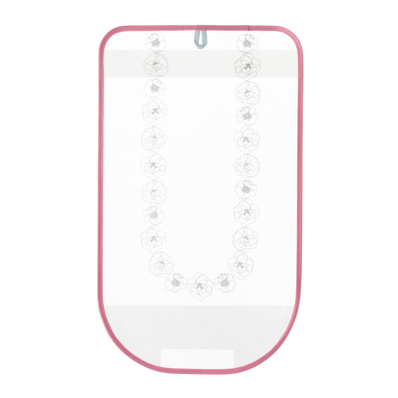 薔薇のネックレスをイメージした、エレガントな柄