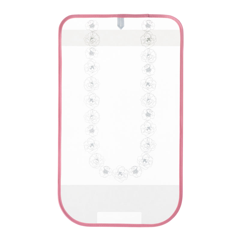 薔薇のネックレスをイメージした、エレガントな柄