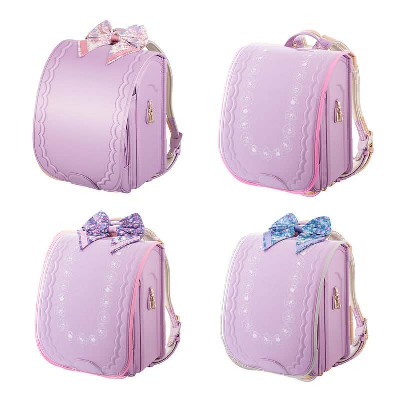 カバーやリボンでランドセルをコーディネート