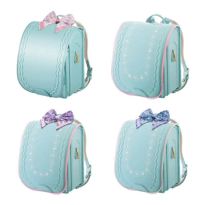 カバーやリボンでランドセルをコーディネート