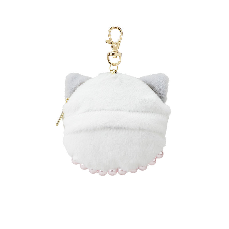 ふわふわの手触りのポーチ