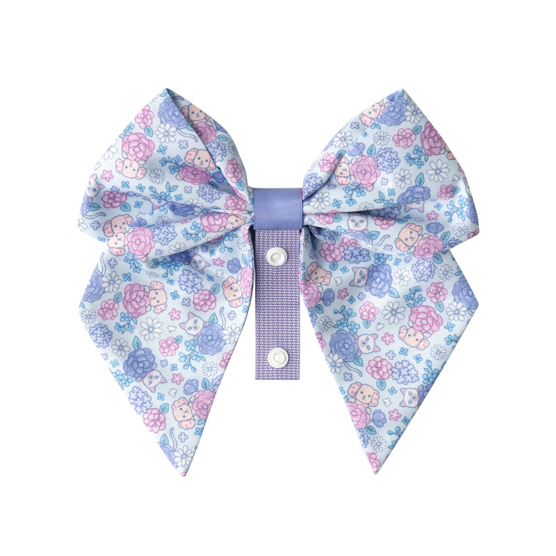 ボタンで着脱できるから、リボンの形は崩れずキープ