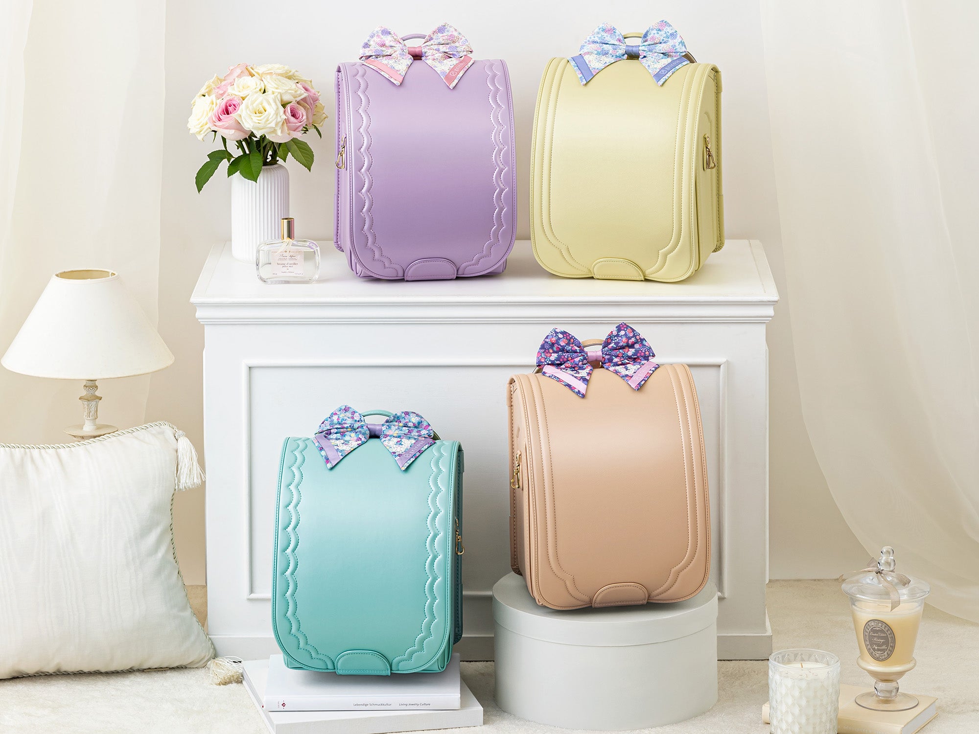 ランドセルを彩るアクセサリー。