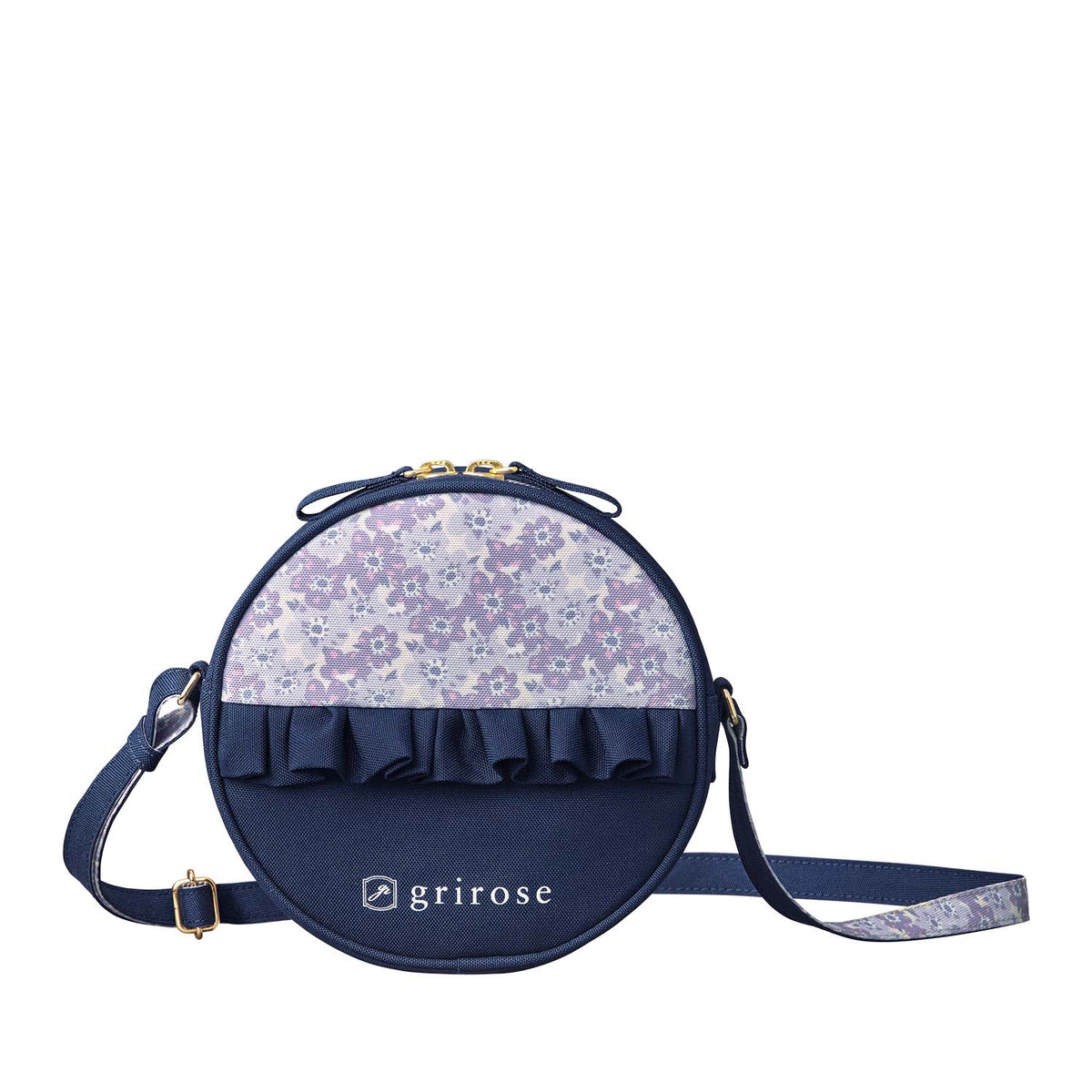 グリローズ フリルポシェット ネイビー - griroseのランドセル