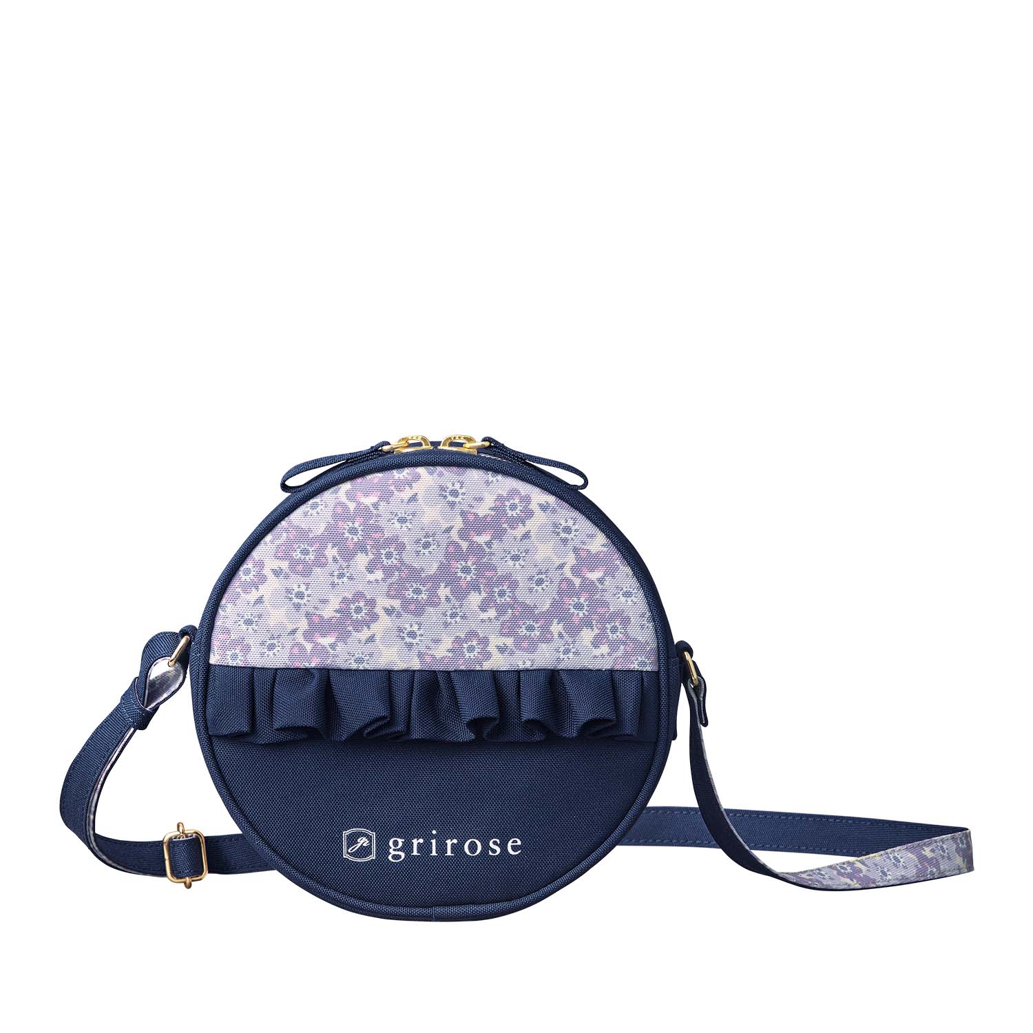 グリローズ フリルポシェット ネイビー - griroseのランドセル