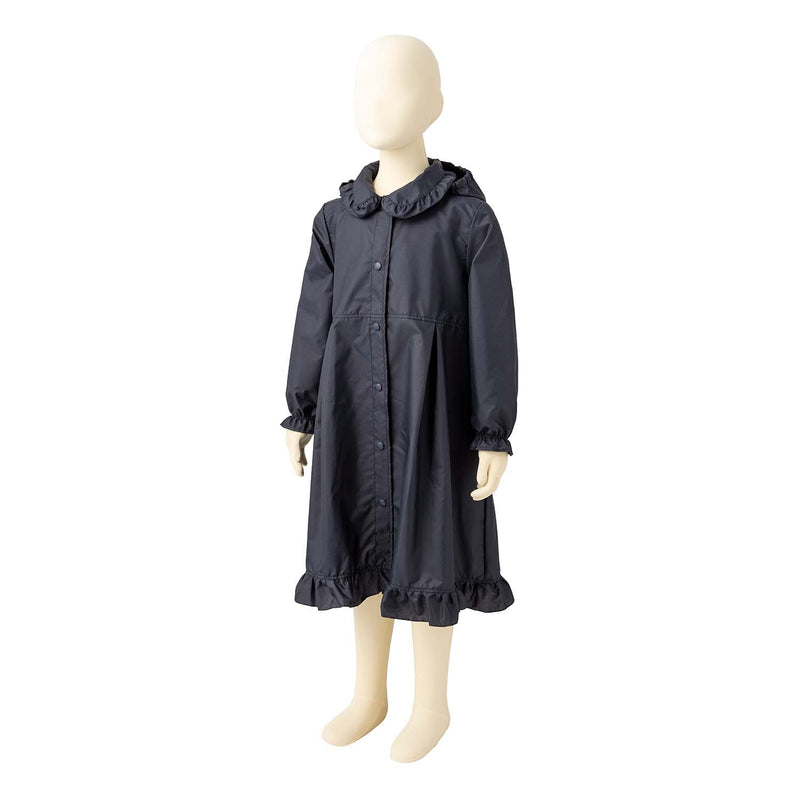 グリローズ フリルレインコート ネイビー - griroseのランドセル