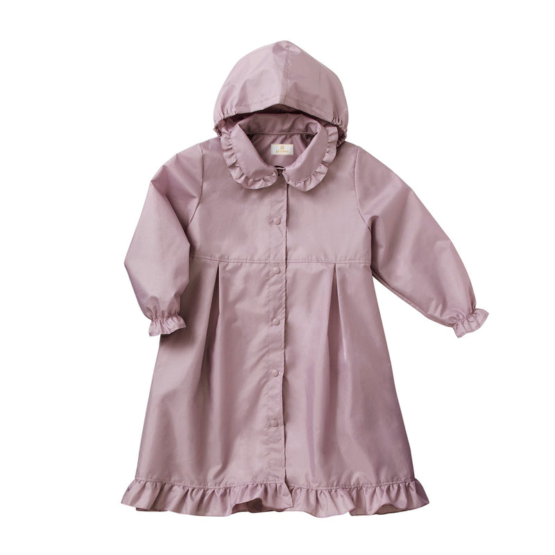 グリローズ フリルレインコート ローズグレー - griroseのランドセル